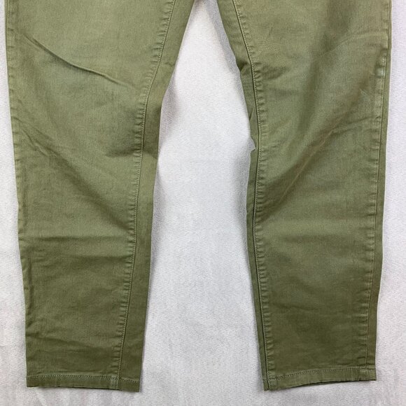 Rag & Bone Mens Pants 32 Army Green Fit 1 Chino Cotton Twill Made In USA 32x28 - Picture 3 of 14